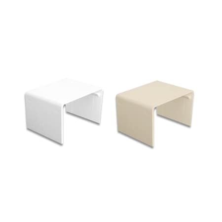 Quest Technology International Coupler For Raceway Latching Duct & Roar - 1-1/2'', White, 12 Pk FCF-LD15W